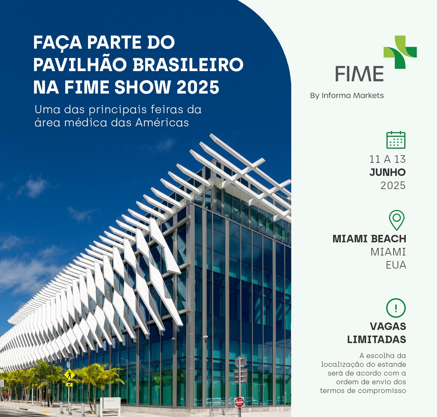 FIME 2025 - Faça parte do pavilhão brasileiro